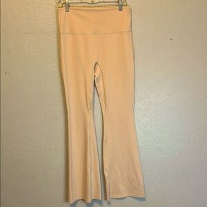 Women's Cream Flared Pants